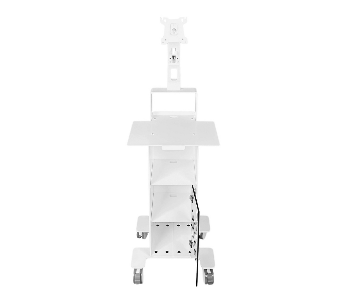 3DDS Lite Cart mobile dental workstation designed for laptop-based intraoral scanners